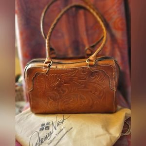 Hand Tooled Leather Patricia Nash Bag